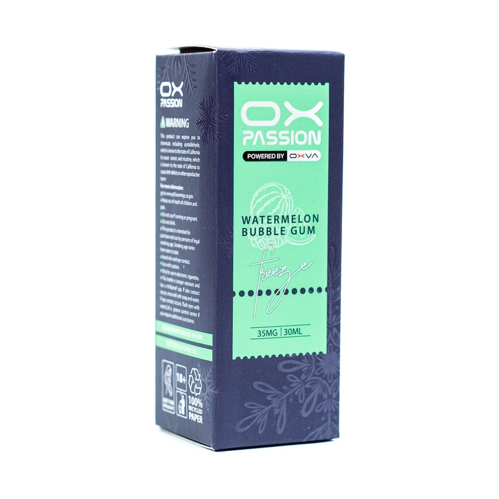 OX WATERMELON BUBBLEGUM 30ML