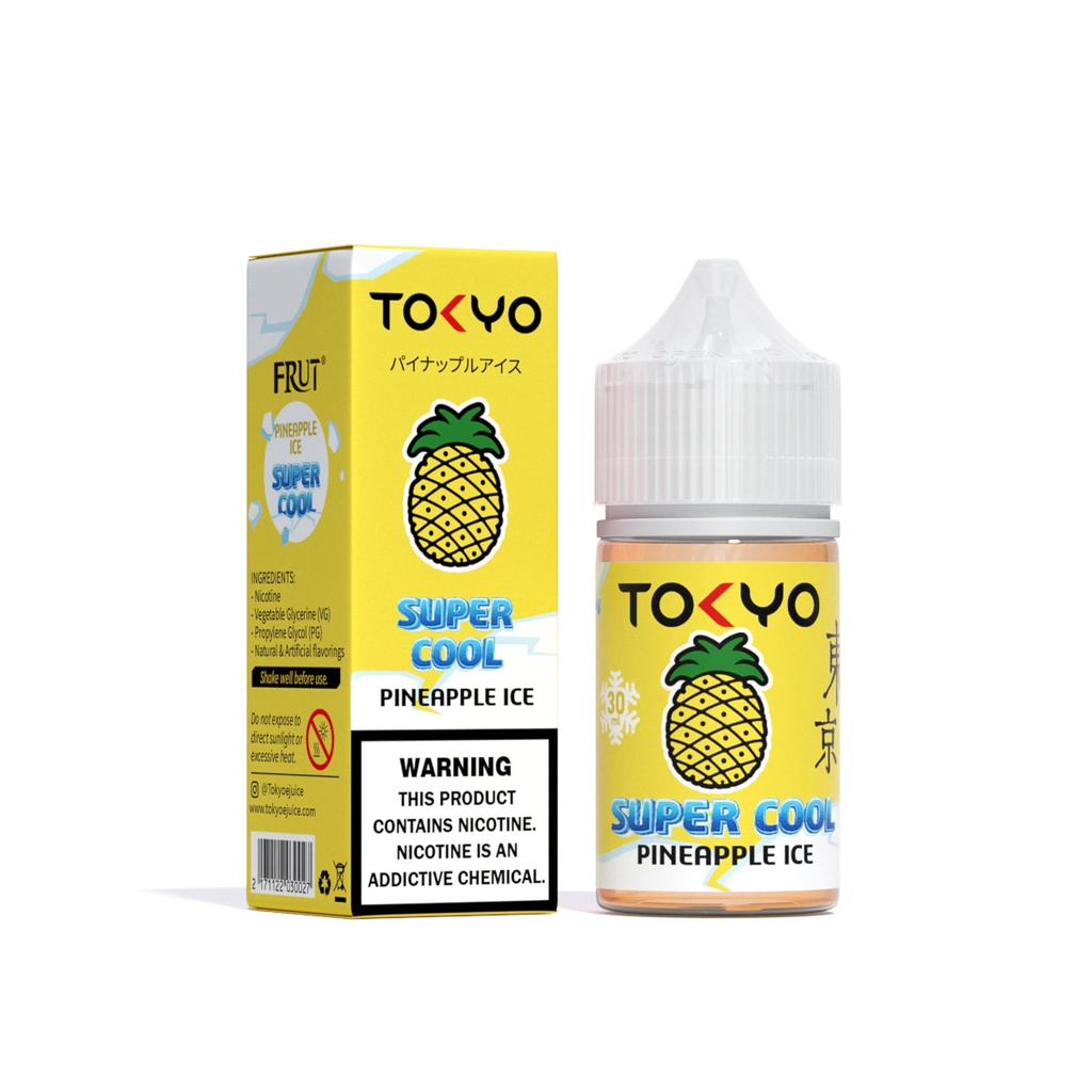 TOKYO SUPER COOL PINEAPPLE ICE 30ML (35MG)