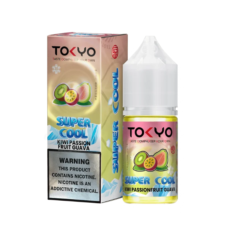 TOKYO SUPER COOL KIWI PASSION GUAVA 30ML (35MG)
