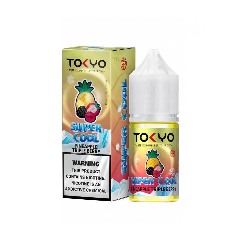 TOKYO SUPER COOL PINEAPPLE TRIPLE BERRY 30ML (35MG)