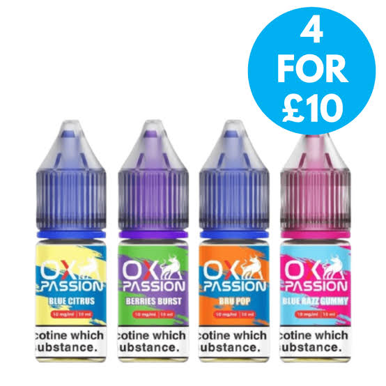 OX PASSION 10ML 55MG (Pink Pineapple)